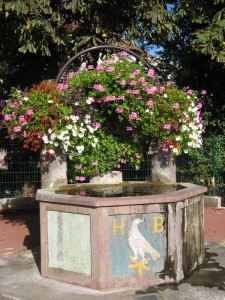 Fontaine stockbrunna