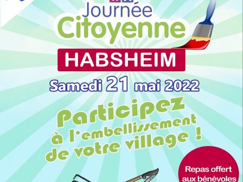 Inscription journée citoyenne habsheim 2022
